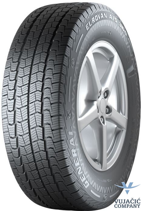 All Season Tyres General Tire Eurovan A S 365 225 75r16 C 121r Vujacic Company