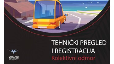 Tehnički pregled i registracija vozila neće raditi od 01.02. do 13.02. zbog kolektivnog odmora.