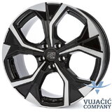 18x8.0 114.30x5 MSW 43 GLOSS BLACK FULL POLISHED