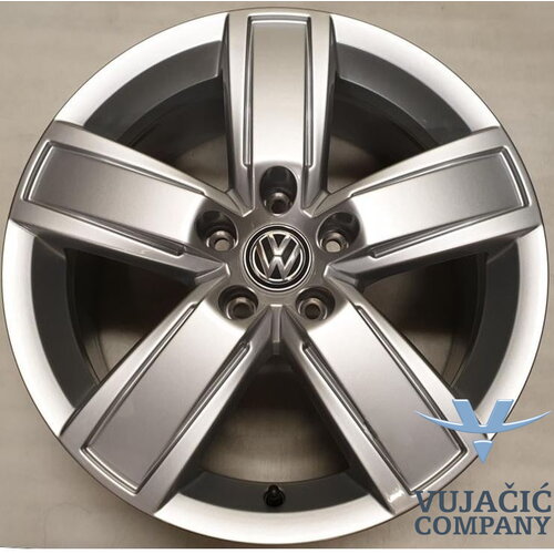 18x7.5 120.00x5 VW MANAUS Silver AMAROK 2010-24 MULTIVAN 2019- - ALU FELGA