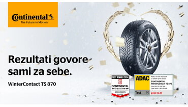 Continental WinterContact TS 870 Dominates the ADAC Winter Tire Test 2024 as Test Winner