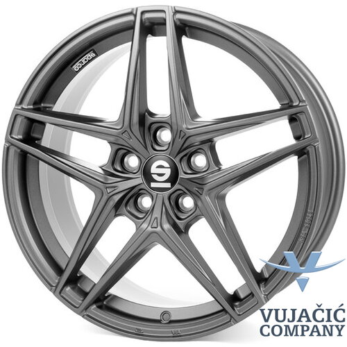 18x8.0 112.00x5 SPARCO RECORD Matt Graphite - ALU FELGA