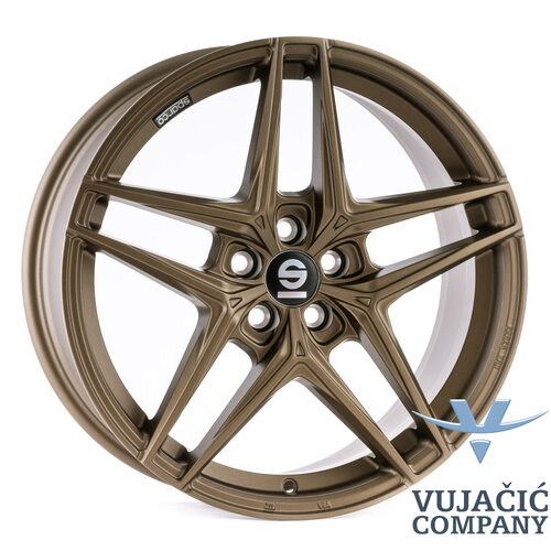 19x8.0 112.00x5 SPARCO RECORD RALLY BRONZE - ALU FELGA