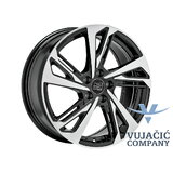 17x7.0 112.00x5 MSW 60 Gloss Black Full Polished (ECE)