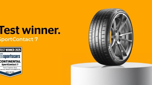 AUTO BILD sportscars: Continental SportContact 7 – Pobjednik testa