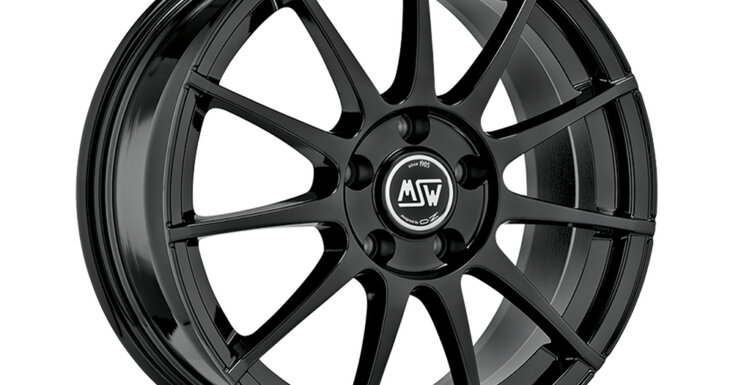 Wheels 16x6.5 100.00x4 MSW 85 GLOSS BLACK | Vujačić Company