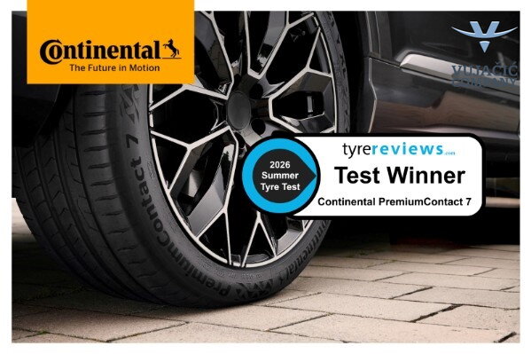 Continental PremiumContact 7, Best Summer Tyre 2026 in TyreReviews independent Tyre Test
