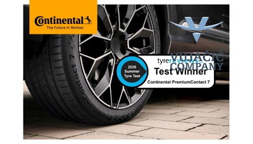 Continental PremiumContact 7, najbolja ljetnja guma 2026 u nezavisnom testu TyreReviews