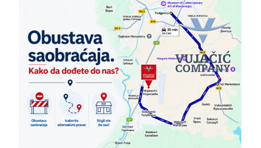 KAKO DA DOĐETE DO NAS?