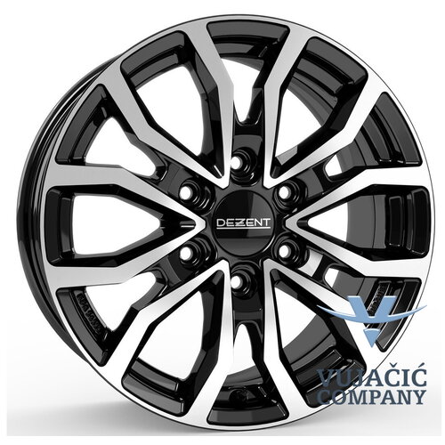 17x7.5 139.70x6 DEZENT KC dark - ALU FELGA